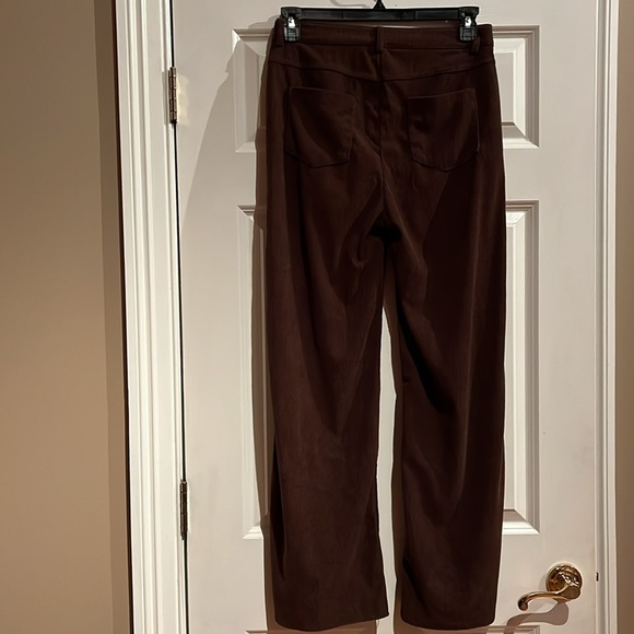 High waisted corduroy pants - Picture 4 of 5
